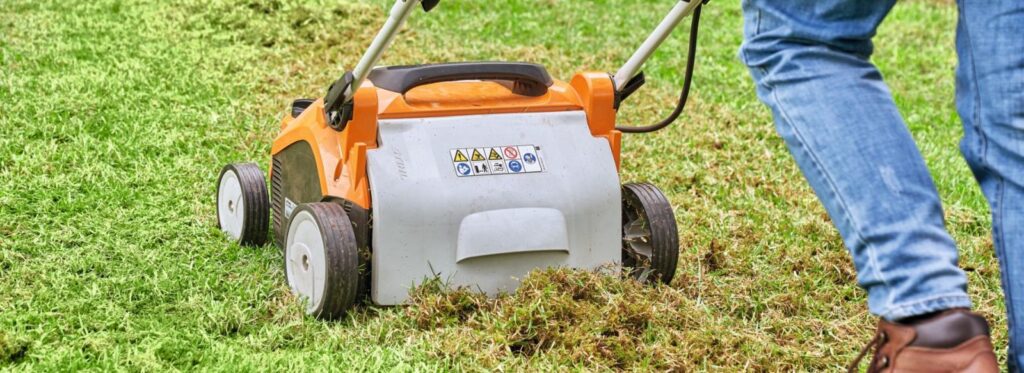 scarificateur pelouse